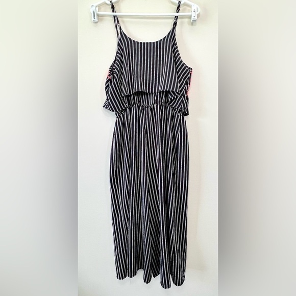 Pin Striped Pants Romper size Small - Picture 2 of 2